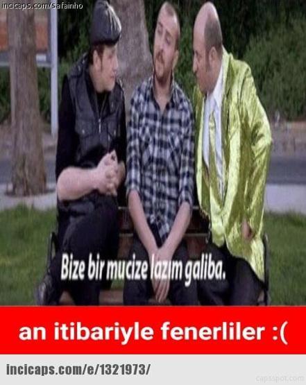Fenerbahçe - Kasımpaşa maçı capsleri