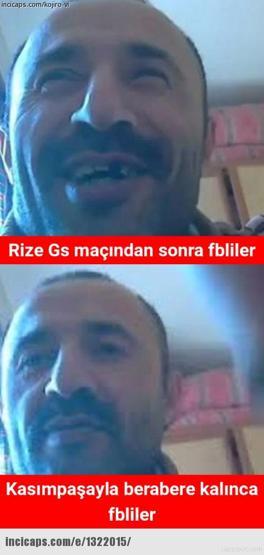 Fenerbahçe - Kasımpaşa maçı capsleri