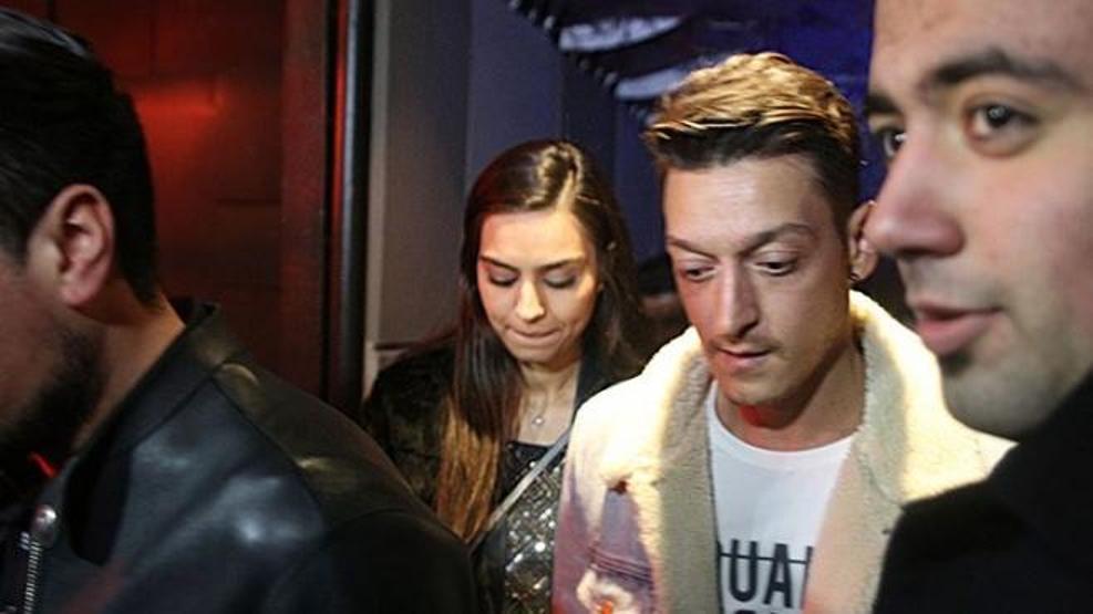 Mesut Özil İstanbul gecelerinde