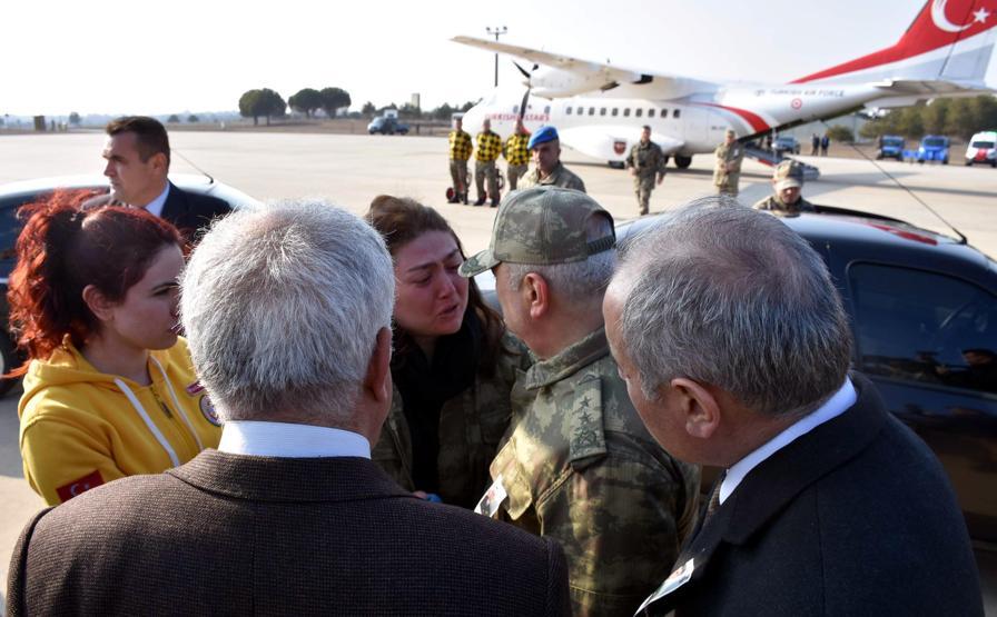 El Bab şehidi uğurlandı