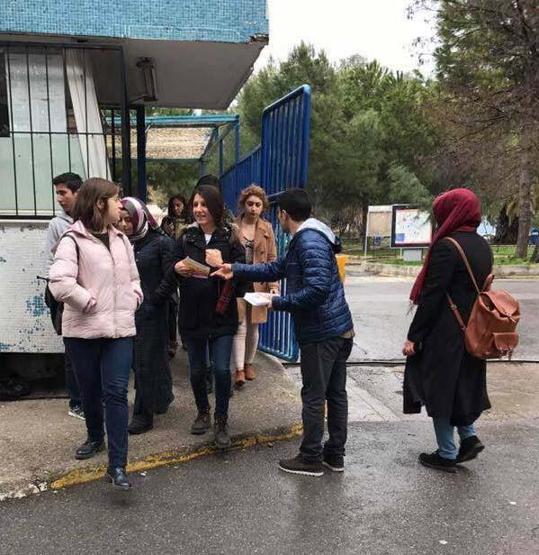 CHPli gençlerden Bütlü propaganda