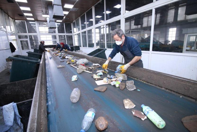 Orduda çöpler ayrıştırılarak ekonomiye kazandırılıyor