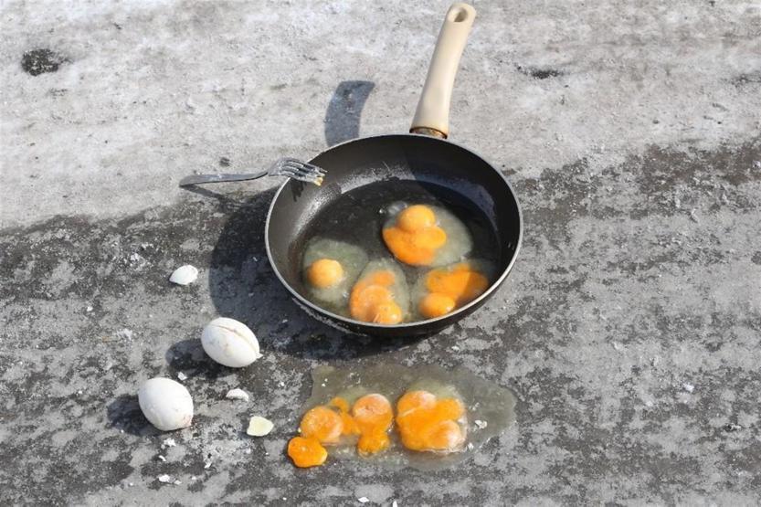 Yumurta deneyini bu kez Ağrıda tersten yaptılar