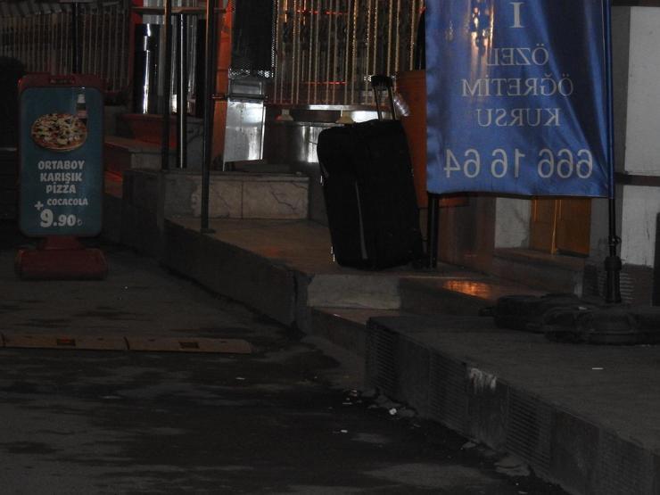 Çorumda şüpheli valiz alarmı