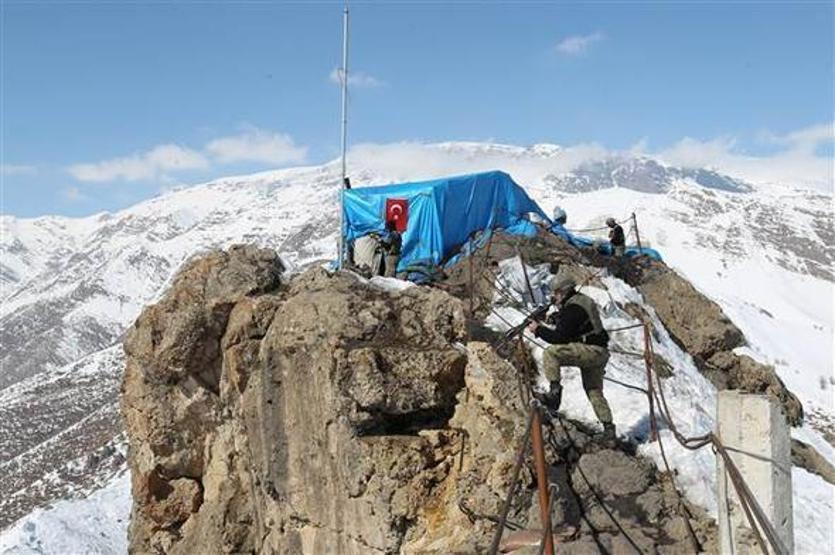 Asker Kaletepeye üs kurdu