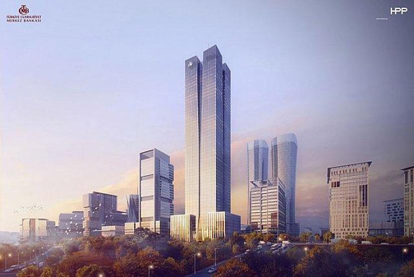 Merkez Bankasının İstanbulda taşınacağı binasının tasarımı seçildi