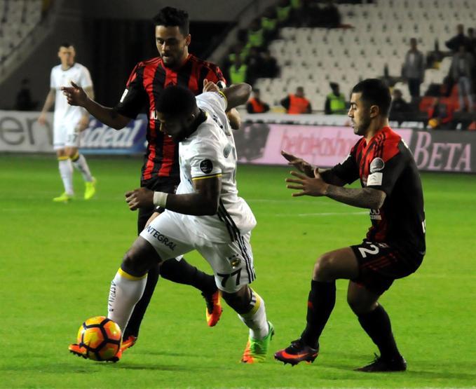 Gaziantepspor 1-1 Fenerbahçe / Maç Özeti