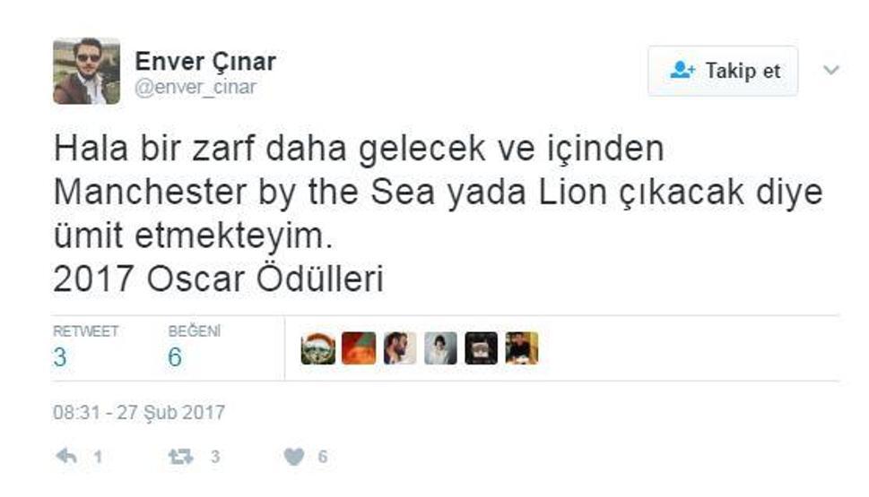 2017 Oscar Ödülleri: Burcu Esmersoy Oscar akademisini istifaya davet etti