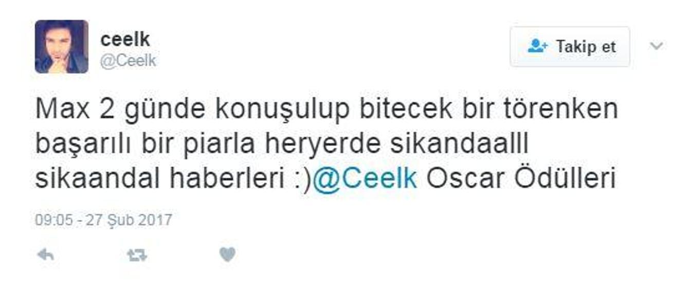 2017 Oscar Ödülleri: Burcu Esmersoy Oscar akademisini istifaya davet etti