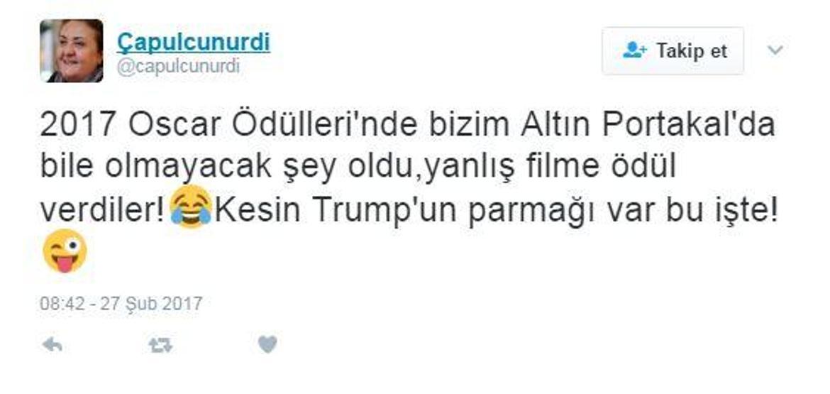 2017 Oscar Ödülleri: Burcu Esmersoy Oscar akademisini istifaya davet etti