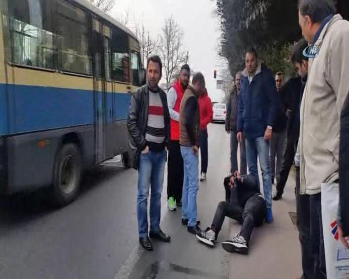 Hırsızı yakalayıp meydan dayağı attılar