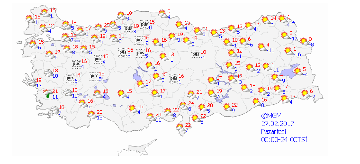 Meteoroloji sevindirdi: Bir gün dışında yağış yok