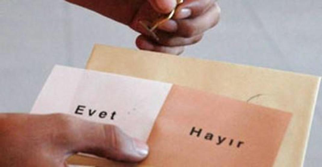 İçişleri Bakanlığının referandum tedbirleri