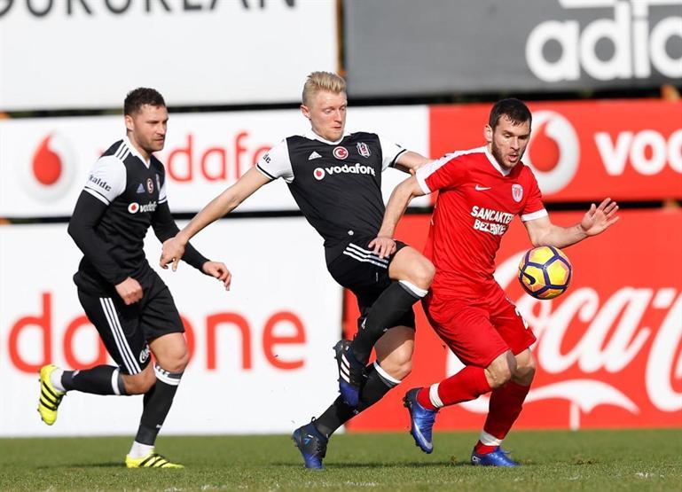 Beşiktaş idmanından görüntüler