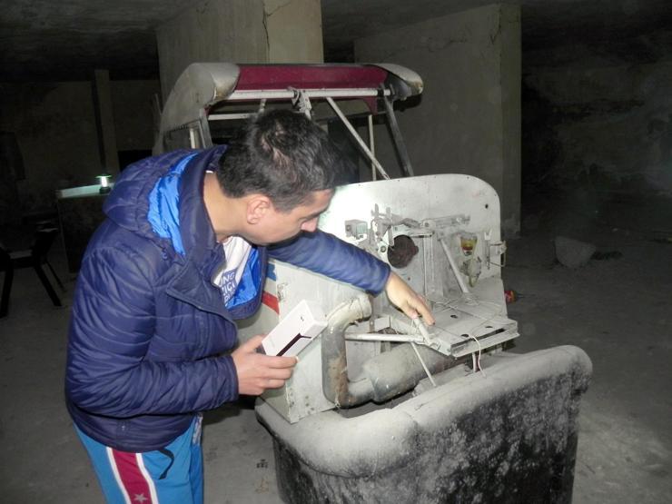 Binanın bodrumunda bulunan uçak şaşırttı