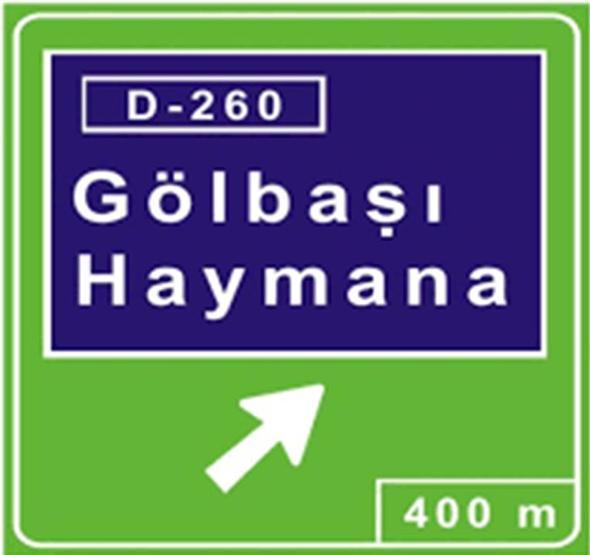 Trafik bilgi işaretleri ve anlamları
