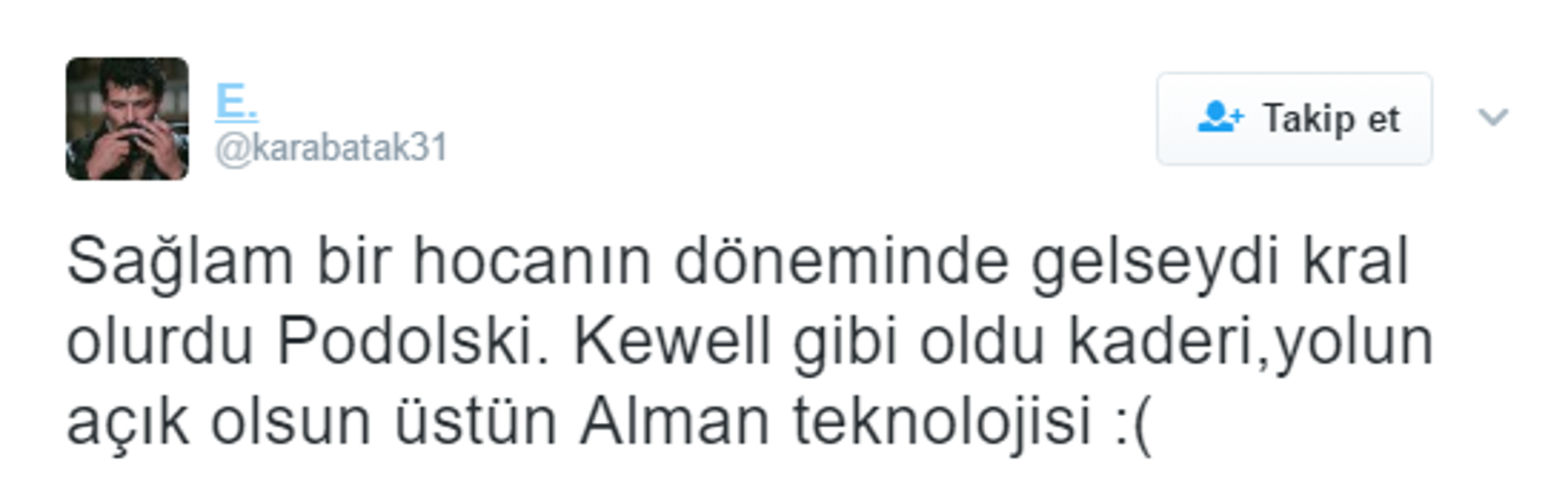 Galatasarayın Podolski açıklaması sosyal medyayı salladı