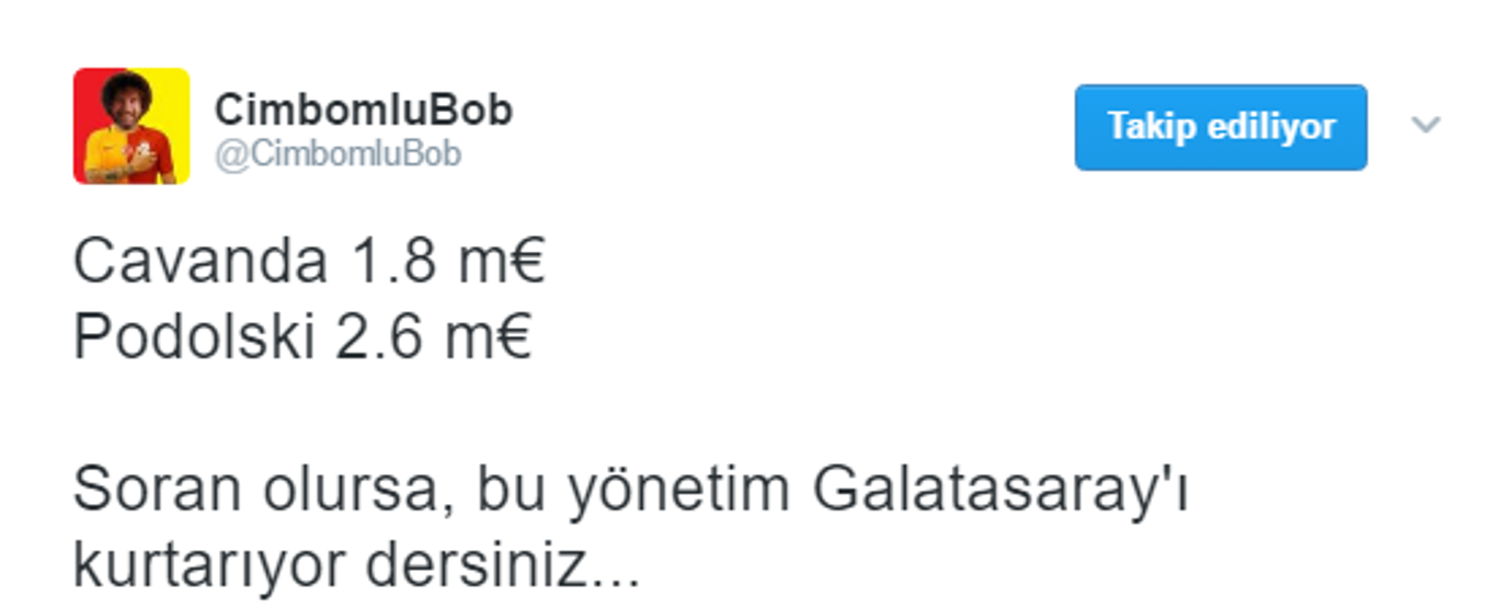 Galatasarayın Podolski açıklaması sosyal medyayı salladı