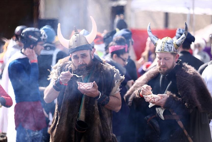 Kızak yok market arabası var