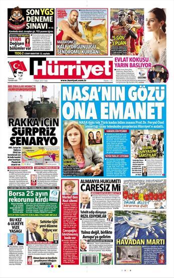 7 Mart 2017 - Gazete manşetleri