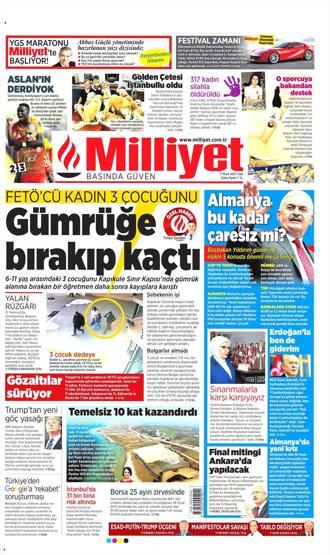 7 Mart 2017 - Gazete manşetleri