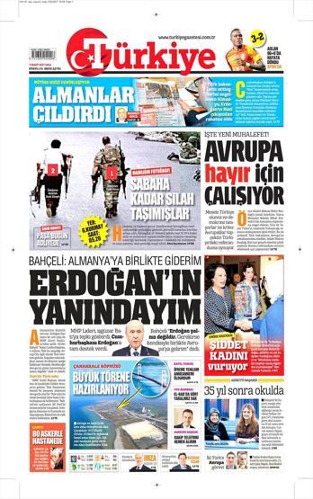 7 Mart 2017 - Gazete manşetleri