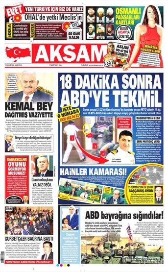 7 Mart 2017 - Gazete manşetleri