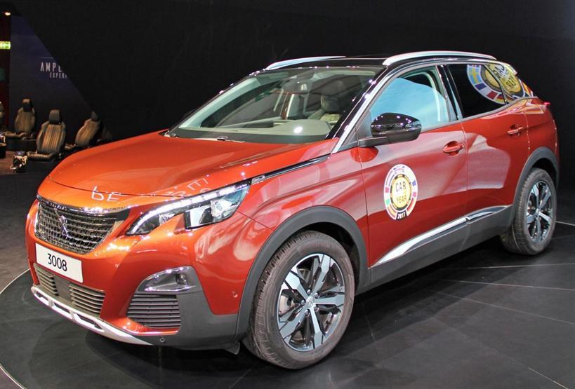 Cenevre Otomobil Fuarında Yılın Otomobili Peugeot 3008