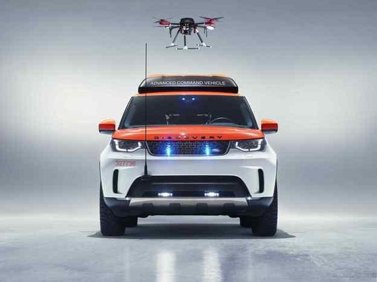 Dronelu otomobil: Land Rover Discovery