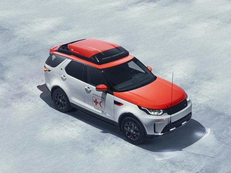 Dronelu otomobil: Land Rover Discovery