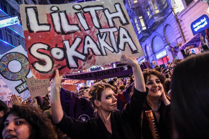 Kadınlar, Kadınlar Gününde İstiklalde buluştu