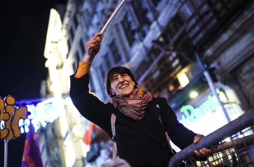 Kadınlar, Kadınlar Gününde İstiklalde buluştu