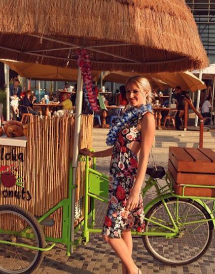 Dilara Öztunç Singapurda tatil yapıyor