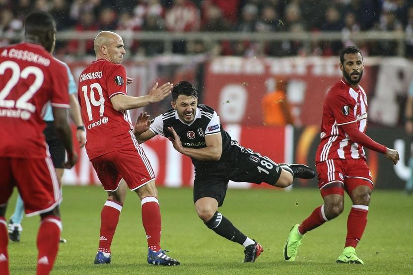 Olympiakos 1-1 Beşiktaş / Maç Özeti