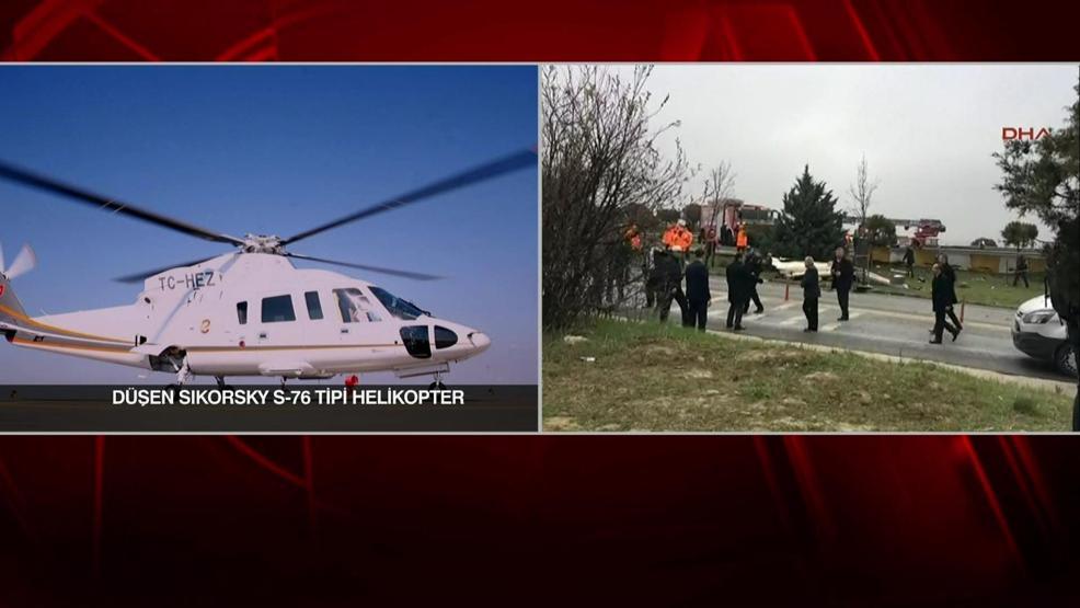 SON DAKİKA: İşte düşen helikopter