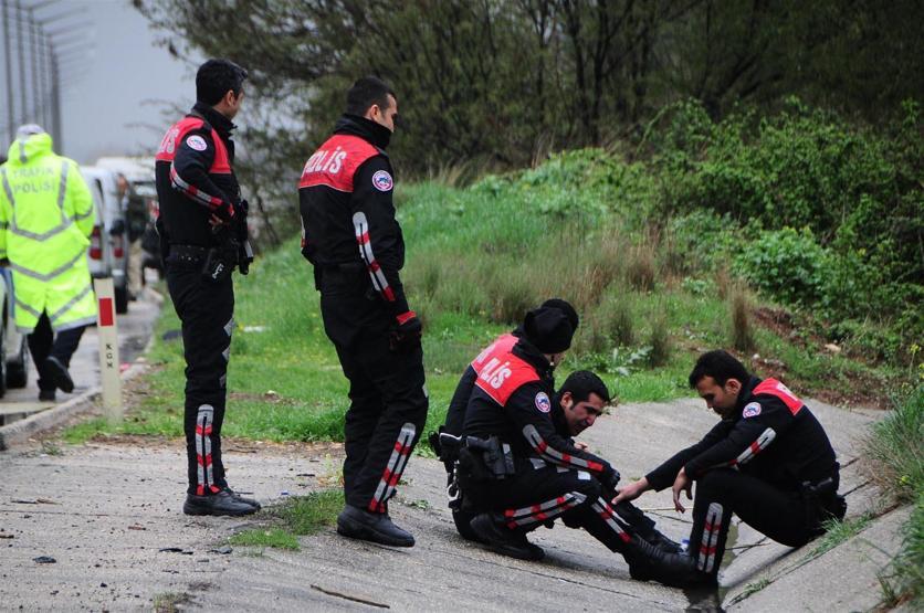 Polis telsizden duyup olay yerine gidince babasının öldüğünü öğrendi