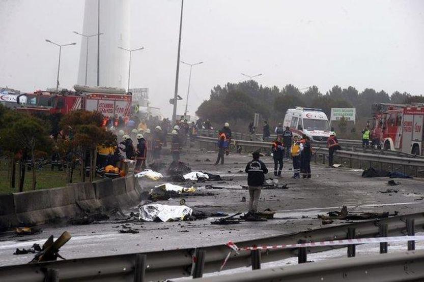 Düşen uçakla ilgili siste yoğun alçalma ve yükselme saptandı