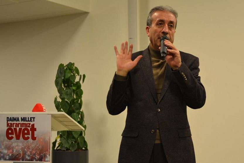 Son dakika Ekerin İsveçte toplantı yapacağı salonun kira sözleşmesine iptal