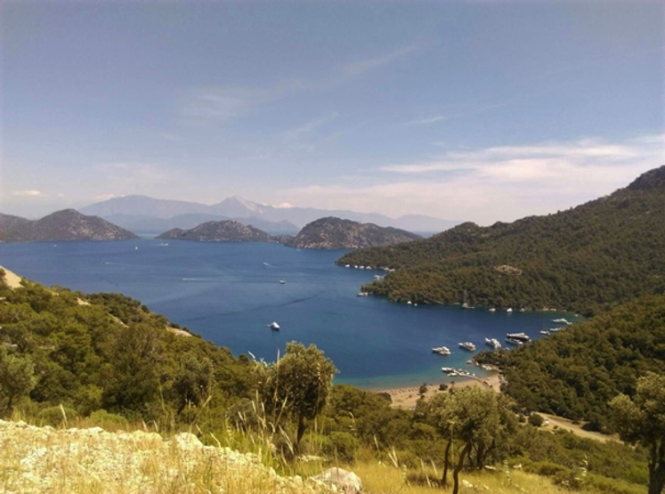 Muğla’nın mavi cenneti: Sarsala Koyu