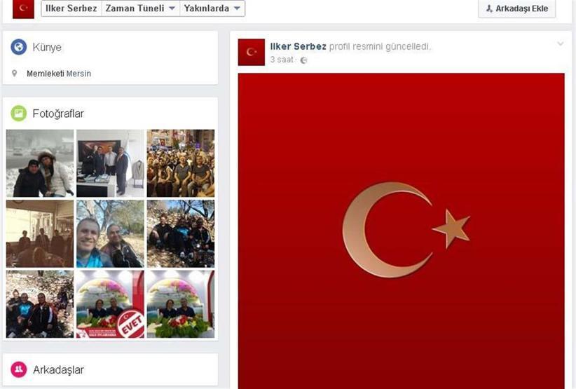 Eleştirilerden sonra profil fotoğrafını değiştirdi