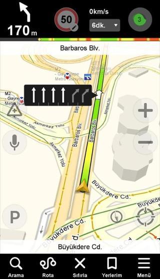 Yandex Navigasyon boş park yerlerini gösterecek