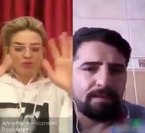 Cizreli Mehmetin İngiliz şarkıcıyla düeti rekor kırıyor