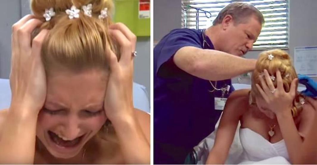 Tatilde sivrisinek ısırdı, düğün günü hayatının şokunu yaşadı