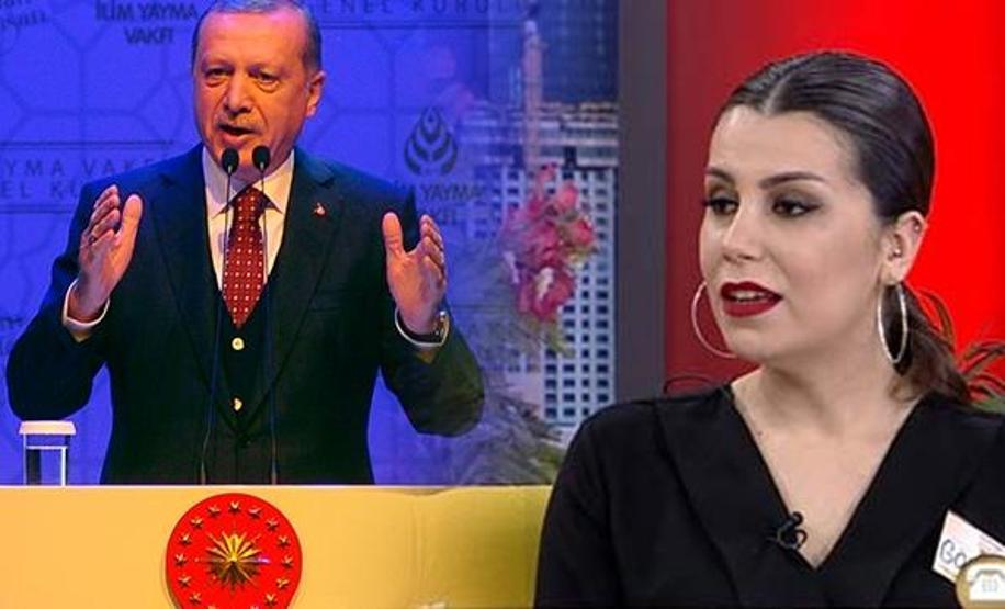 Erdoğan, Göknur Damatın hikayesini anlattı