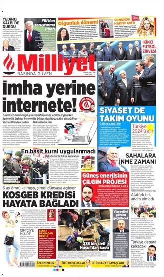21 Mart 2017 - Gazete manşetleri