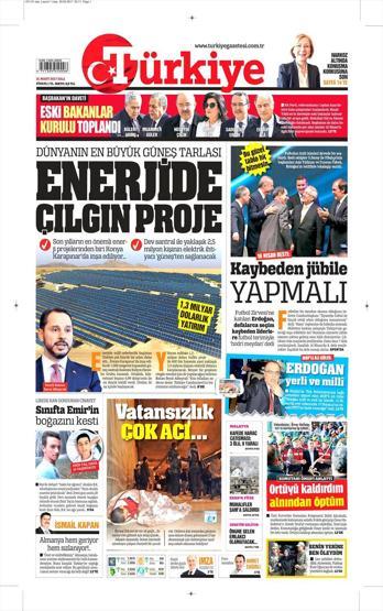 21 Mart 2017 - Gazete manşetleri