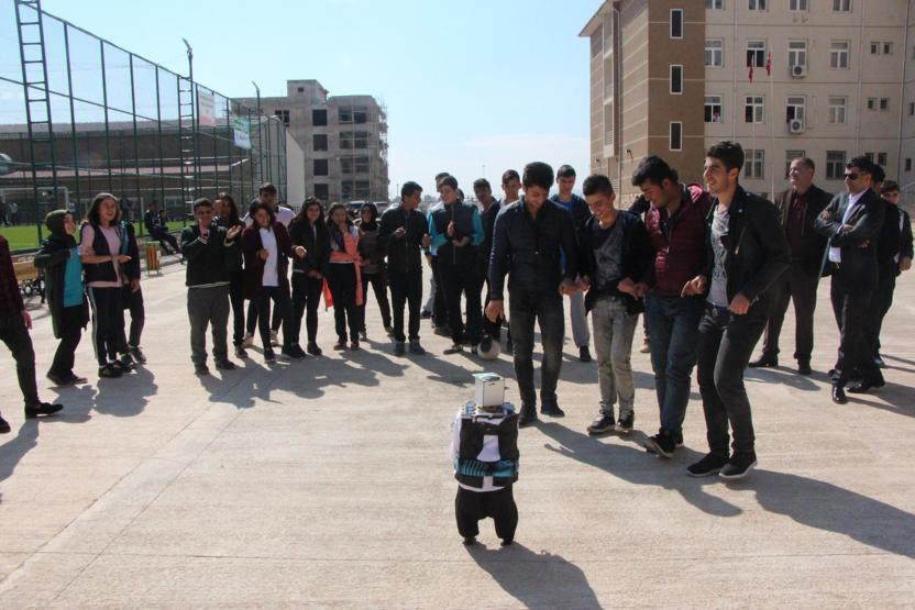 Urfalı öğrenci robot yaptı