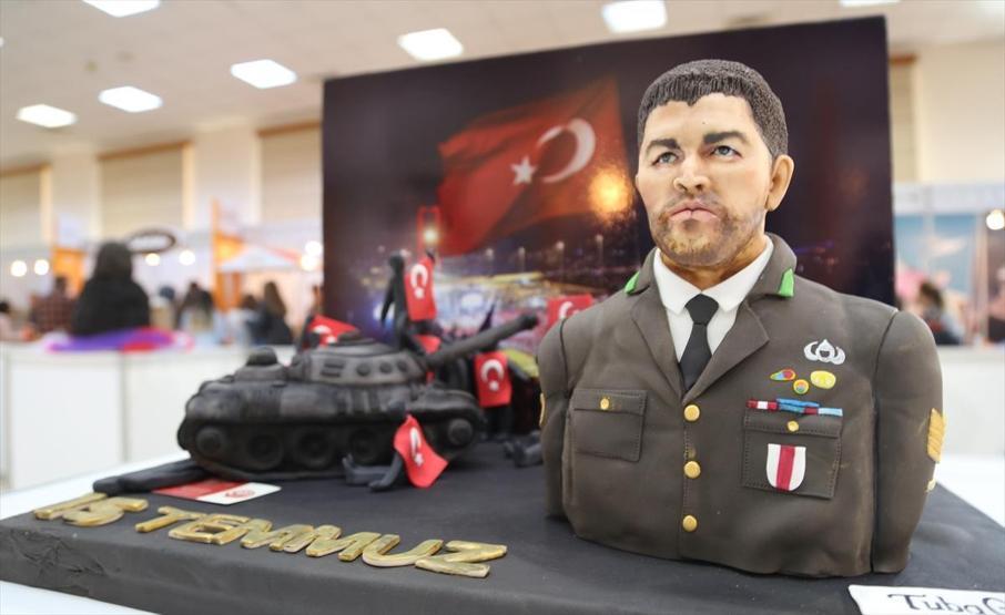 15 Temmuz şehidi Ömer Halisdemiri pasta yaptılar
