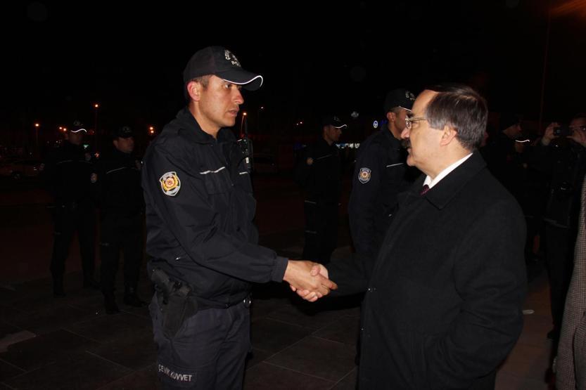 Sakaryada gece 1150 polis acil koduyla tatbikat için çağrıldı