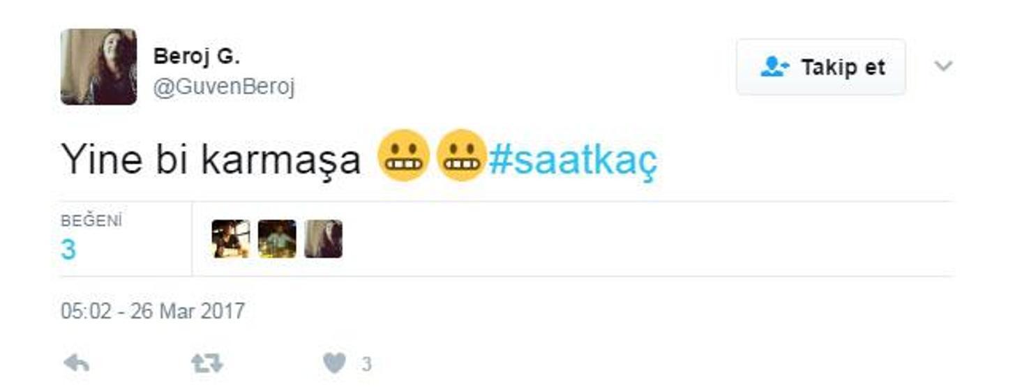 Şu an saat kaç Kafalar yine karıştı